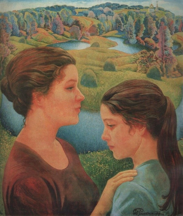 § 1. «Вечные» темы в искусстве / «Вечныя» тэмы ў мастацтве: Юрий Ракша ...